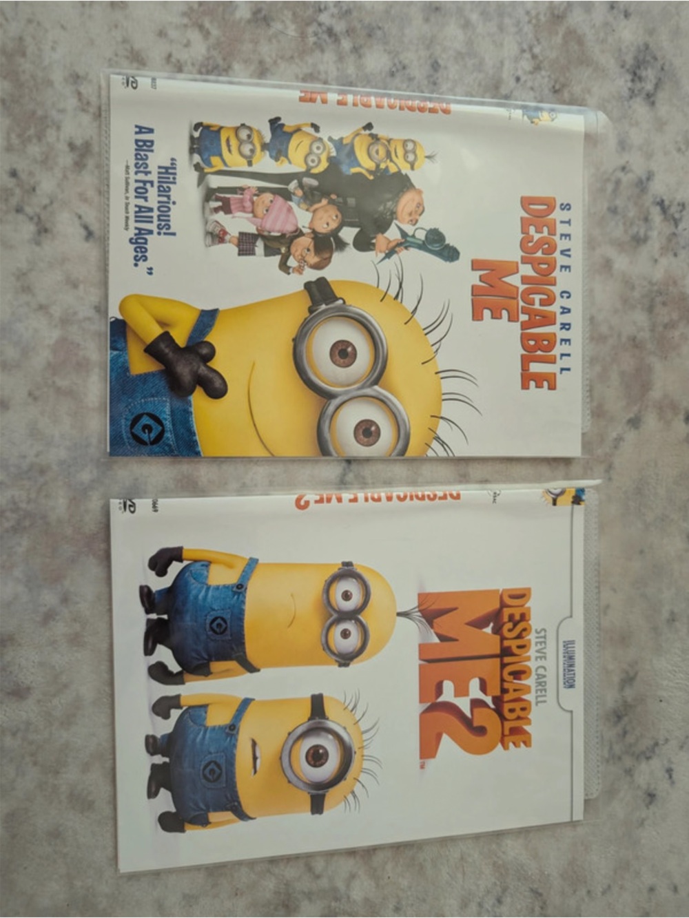 Steve Carell “Despicable Me” & “Despicable Me 2” (DVD) Illumination Entrtainment